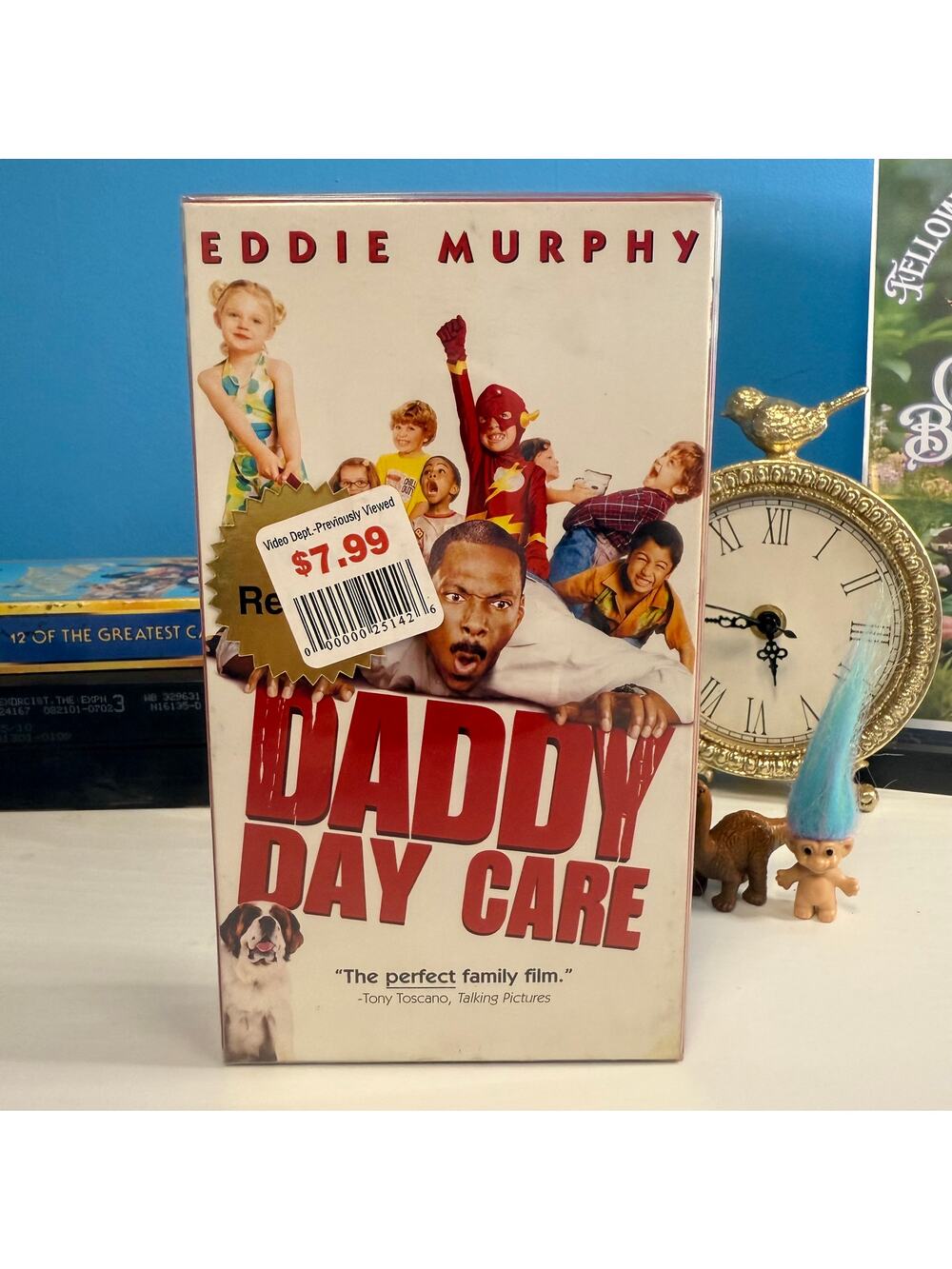 Daddy Day Care (2003) VHS Eddie Murphy Family Comedy Slipcover Tested